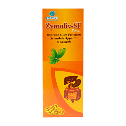 ZYMOLIV -SF SYRUP| Support liver function & promote overall growth| 200ML