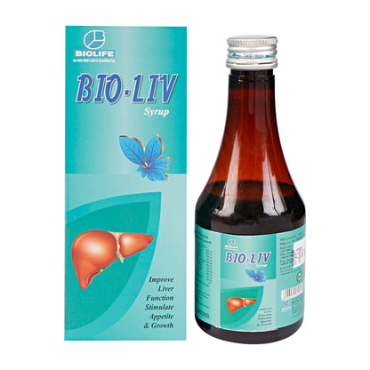 BIO-LIV SYRUP| Improves Efficiency of the liver & Digestion | 200ML