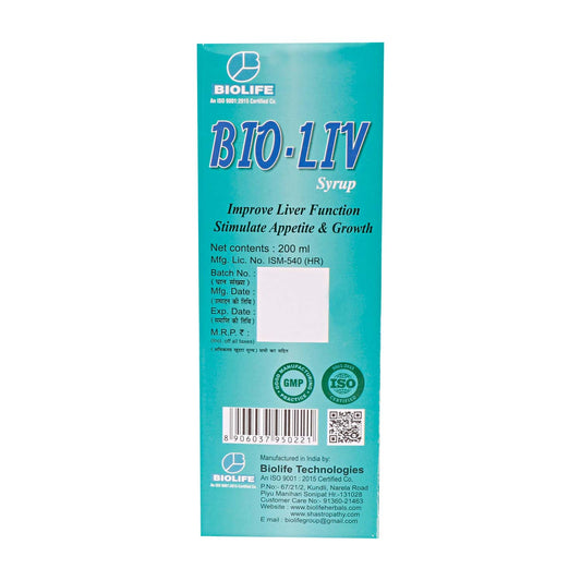 BIO-LIV SYRUP 200ML
