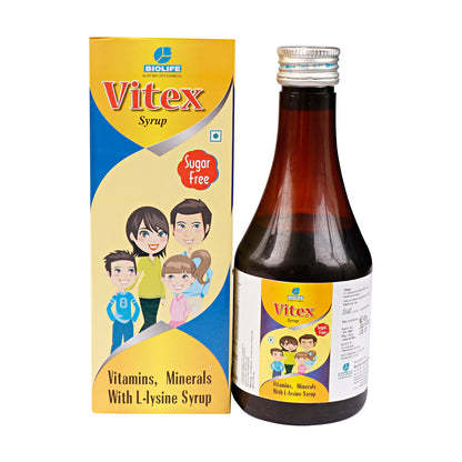 VITEX SYRUP| Minimizes Radicals Damage and Skin Ageing| 200ML