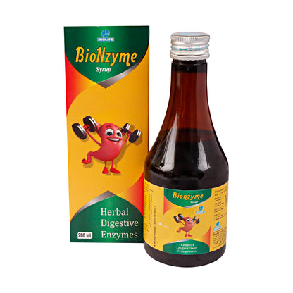 BIONZYME SYRUP| For Bloating, Indigestion & overall digestive health| 100ML