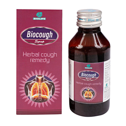 BIOCOUGH SYRUP| Acute & Chronic Bronchitis, Cold & Sore Throat| 100ML