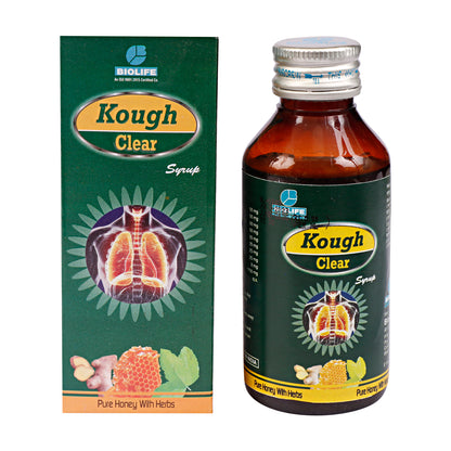 KOUGH CLEAR SYRUP| Soothe Your Throat & Respiratory System | 100ML