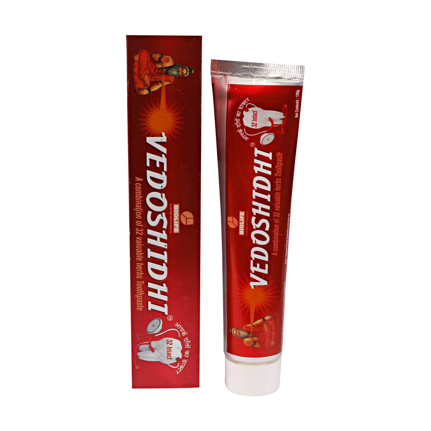 VEDOSHIDHI TOOTHPASTE 100GM COMBO ( PACK OF 3 )