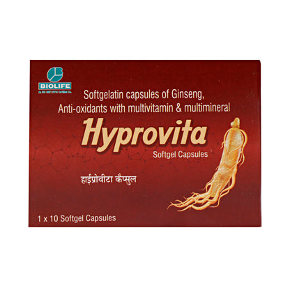 HYPROVITA CAPSULES | Support energy, immunity & overall well-being (1x10x10)