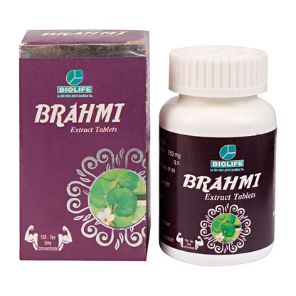 BRAHMI EXT.TAB| Improves Mental Agility & Treats Weak Memory (1x60)
