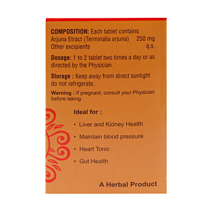 ARJUNA EXT. TABLETS| General Well-Being, Heart Care & Sexual Wellness (1x60)