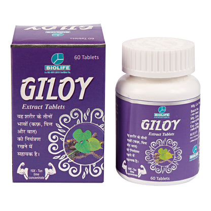 GILOY EXT. TABLETS| Promotes Stamina, Vigor & Vitality| (1x60)