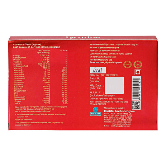 LYCOZINE CAPSULES (1x10x10)