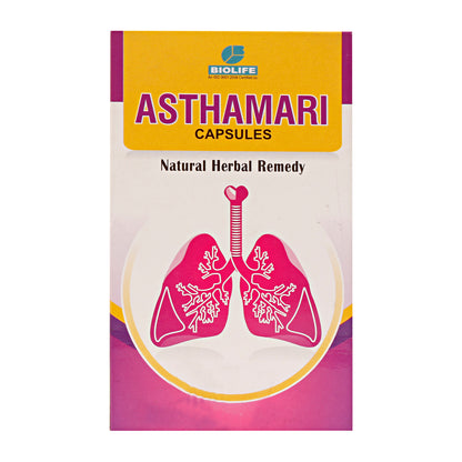 ASTHAMARI CAPSULES |  Support healthy respiratory function (3X20)