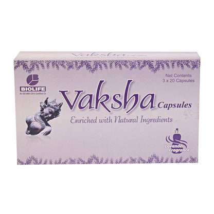 VAKSHA CAPSULE | Female Reproductive Tonic (3X20)