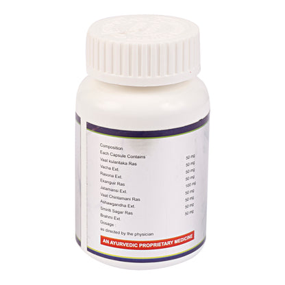 NEURO HERBS CAPSULES |  Brain & Nerve Tonic(1x60)