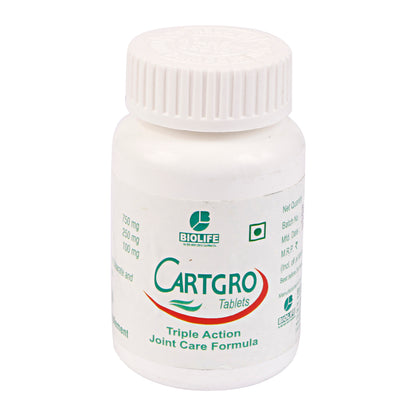 CARTGRO TABLETS| Support Joint Health, Cartilage Integrity & Flexibility (1x60)