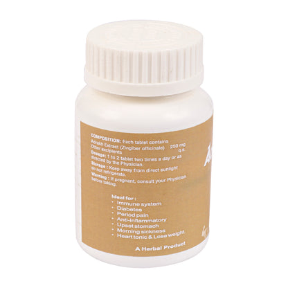 ADRAKH EXT. TABLETS | Helps immune system, digestion & pain management(1x60)