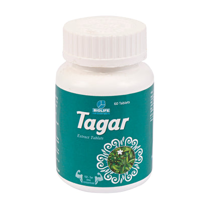 TAGAR EXT. TABLETS| Cure Pain, Increase Appetite, Cure Respiratory System (1x60)