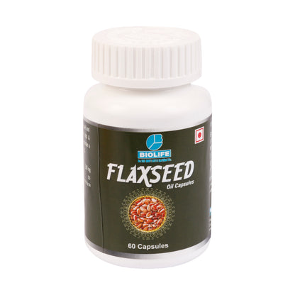 FLAXSEED OIL CAPSULES | Support healthy cholesterol levels (1x60)