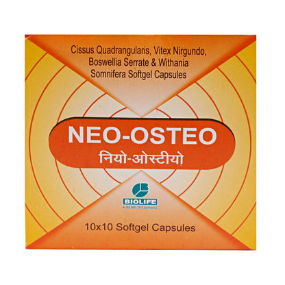 NEO-OSTEO CAPSULES | for bone health, joint repair, and pain management (1x10X10)