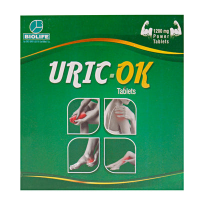 URIC-OK TABLET| Treat and Prevent Gout (1X10X10)