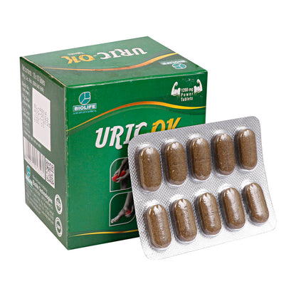 URIC-OK TABLET| Treat and Prevent Gout (1X10X10)