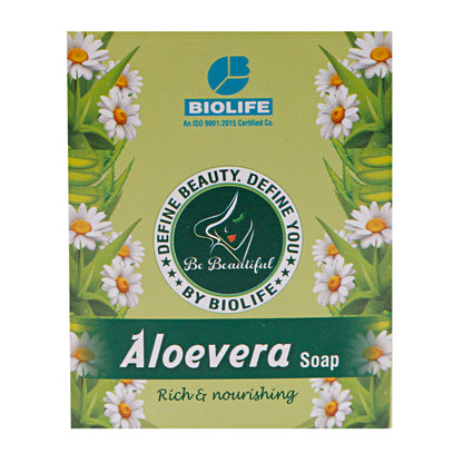 ALOEVERA SOAP | Provide rich nourishment to the skin 75GM
