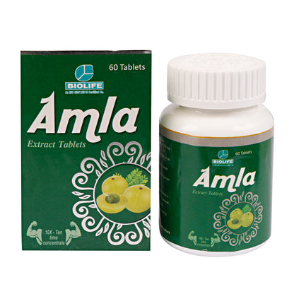 AMLA EXT.TABLETS|  Powerful Antioxidant, Your Body's Defense & Vitality (1x60)