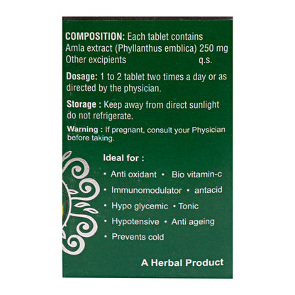 AMLA EXT.TABLETS|  Powerful Antioxidant, Your Body's Defense & Vitality (1x60)