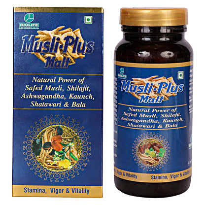MUSLI PLUS MALT | Promote Stamina, Vigor & Vitality 400ML