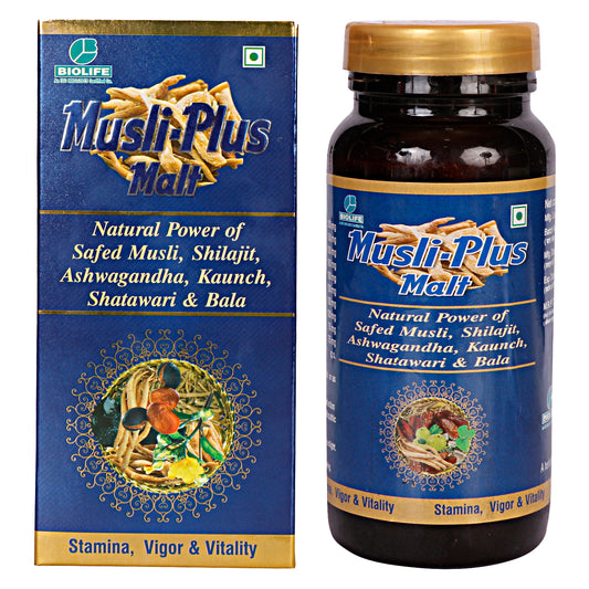 MUSLI PLUS MALT | Promote Stamina, Vigor & Vitality 400ML