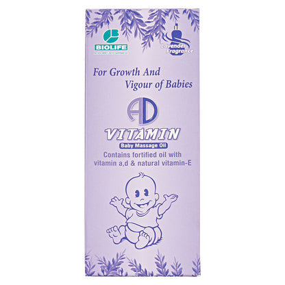 A D VITAMIN OIL | For Growth And Vigour of Babies 100ML