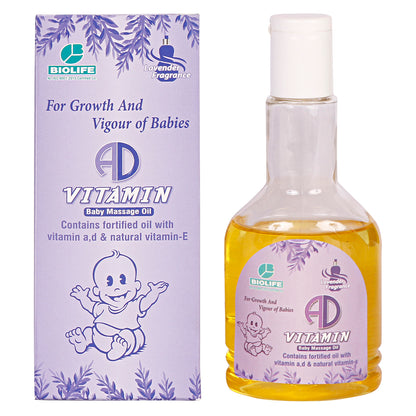 A D VITAMIN OIL | For Growth And Vigour of Babies 100ML