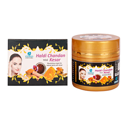 HALDI CHANDAN CREAM | Naturally glowing and fairer complexion 50GM