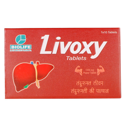 LIVOXY TABLETS |  Promote healthy liver function (1x10x10)