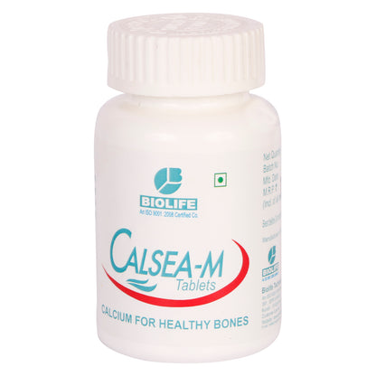 CALSEA-M TABLETS| Support Strong bones & Healthy Muscles| (1x60)