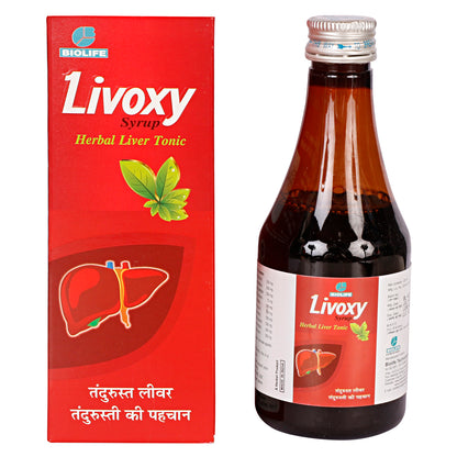 LIVOXY SYRUP| Herbal Liver Tonic| Stimulates Appetite & overall growth| 200ML