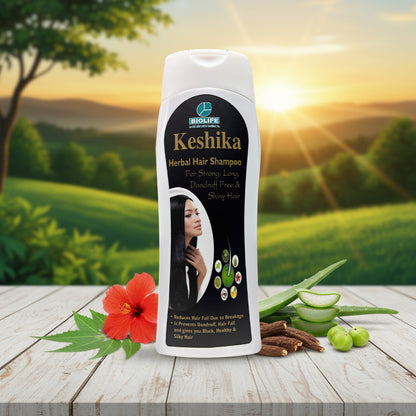 KESHIKA SHAMPOO | For strong, long, dandruff-free & shiny hairs 500ML