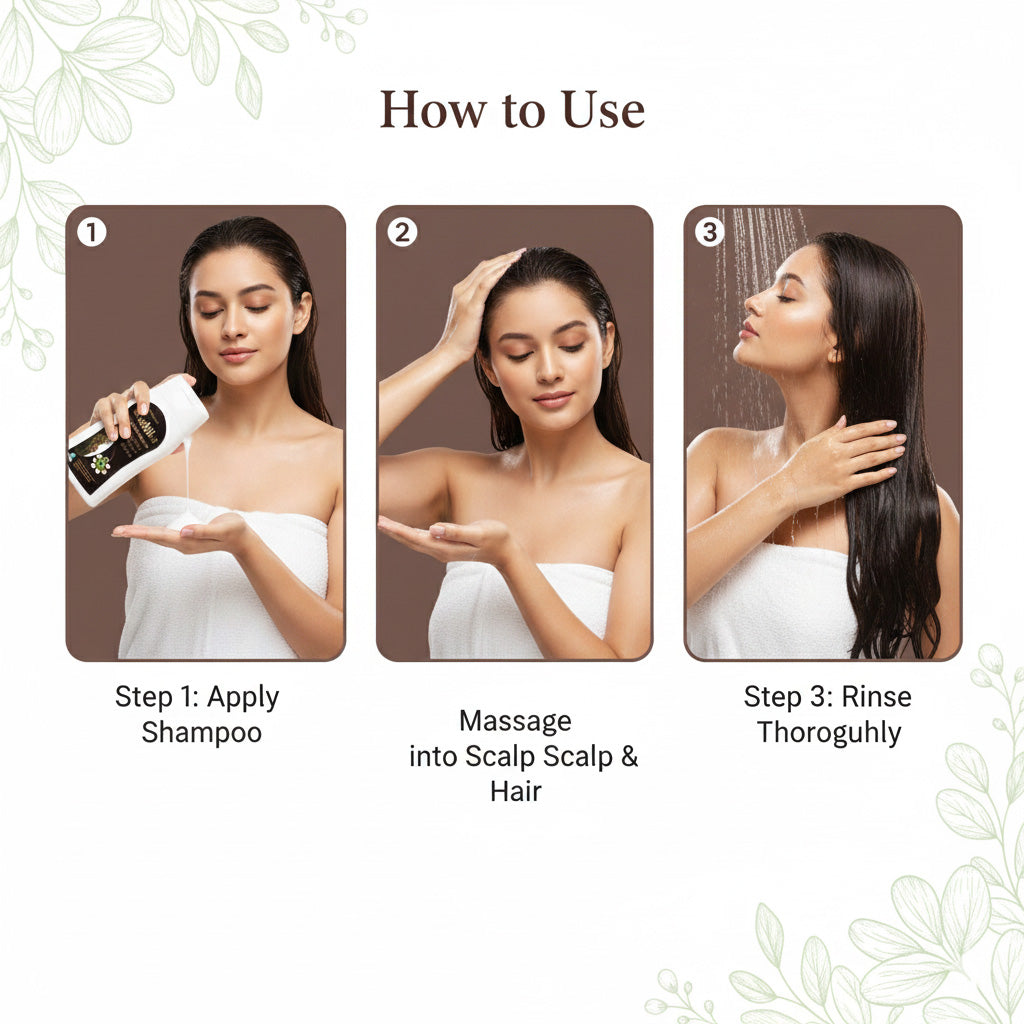 KESHIKA SHAMPOO | For strong, long, dandruff-free, and shiny hairs 200ML