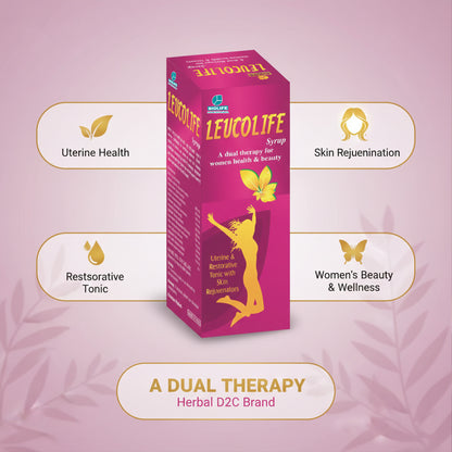 LEUCOLIFE SYRUP |  Uterine & Restorative Tonic  200ML