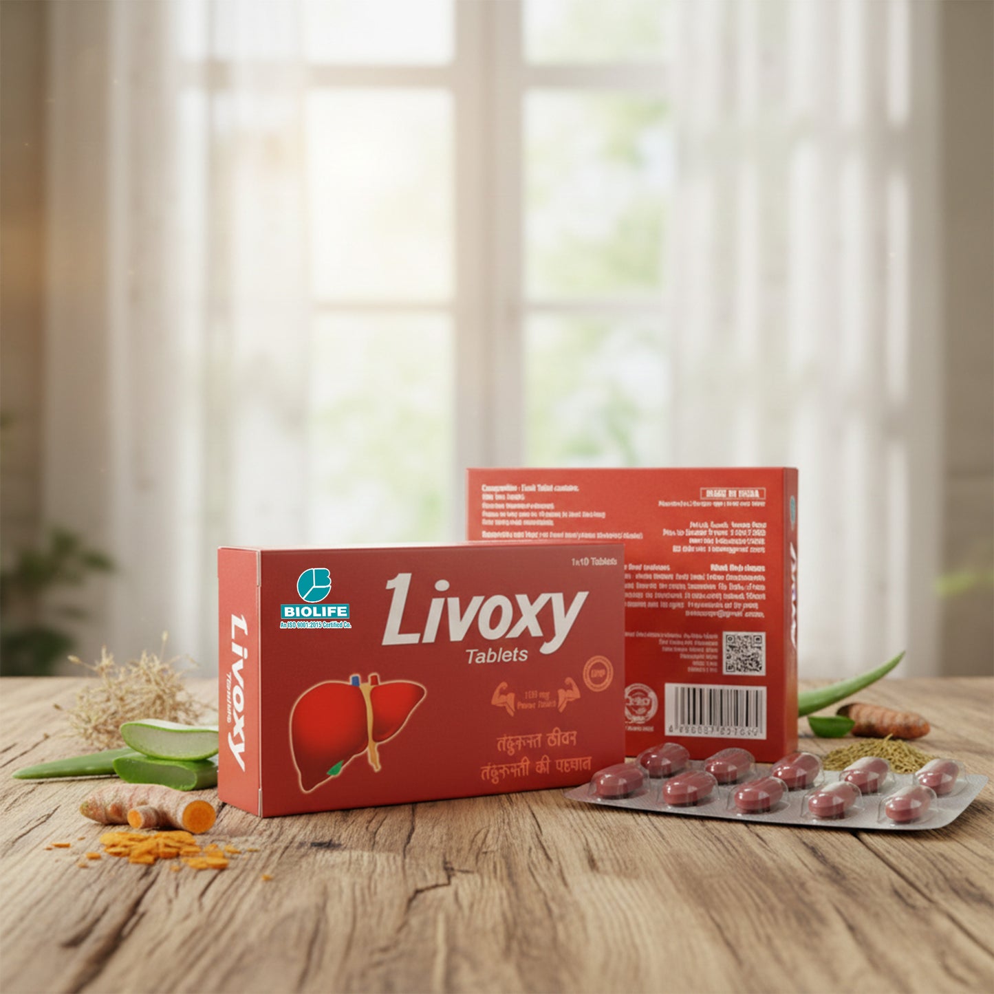 LIVOXY TABLETS |  Promote healthy liver function (1x10x10)