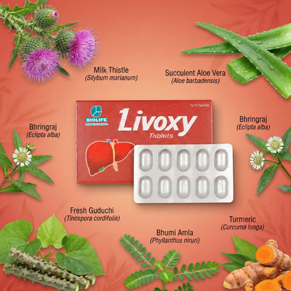LIVOXY TABLETS |  Promote healthy liver function (1x10x10)