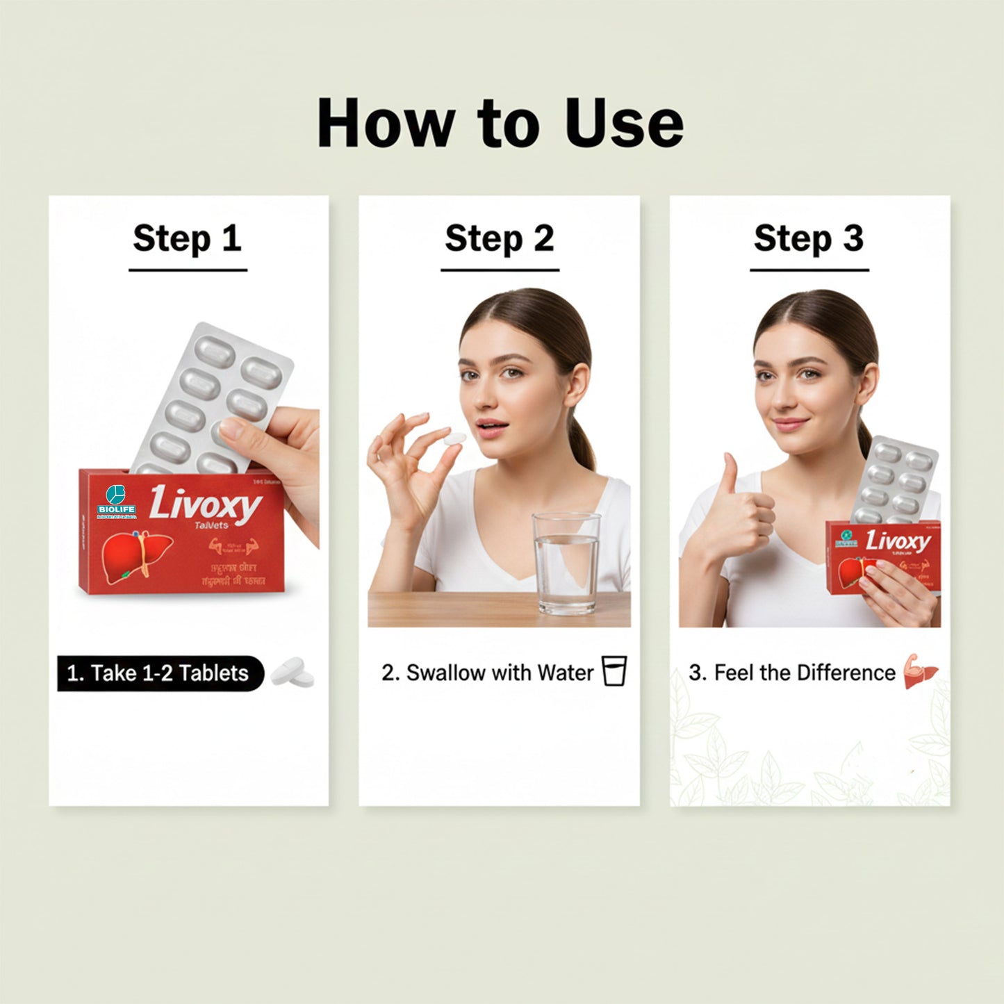 LIVOXY TABLETS |  Promote healthy liver function (1x10x10)