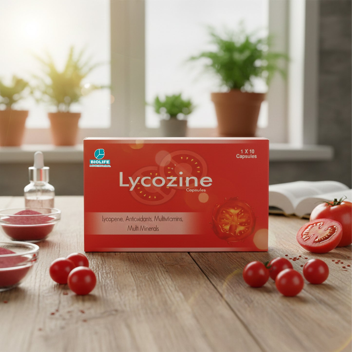 LYCOZINE CAPSULES | Effective dietary supplement (1x10x10)