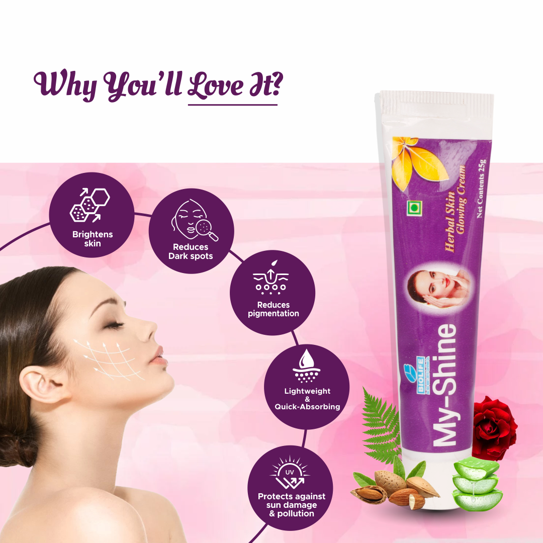 MY SHINE CREAM | Enhance the skin's natural radiance 25GM