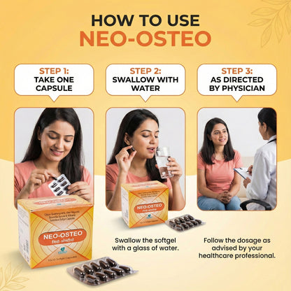 NEO-OSTEO CAPSULES | for bone health, joint repair, and pain management (1x10X10)