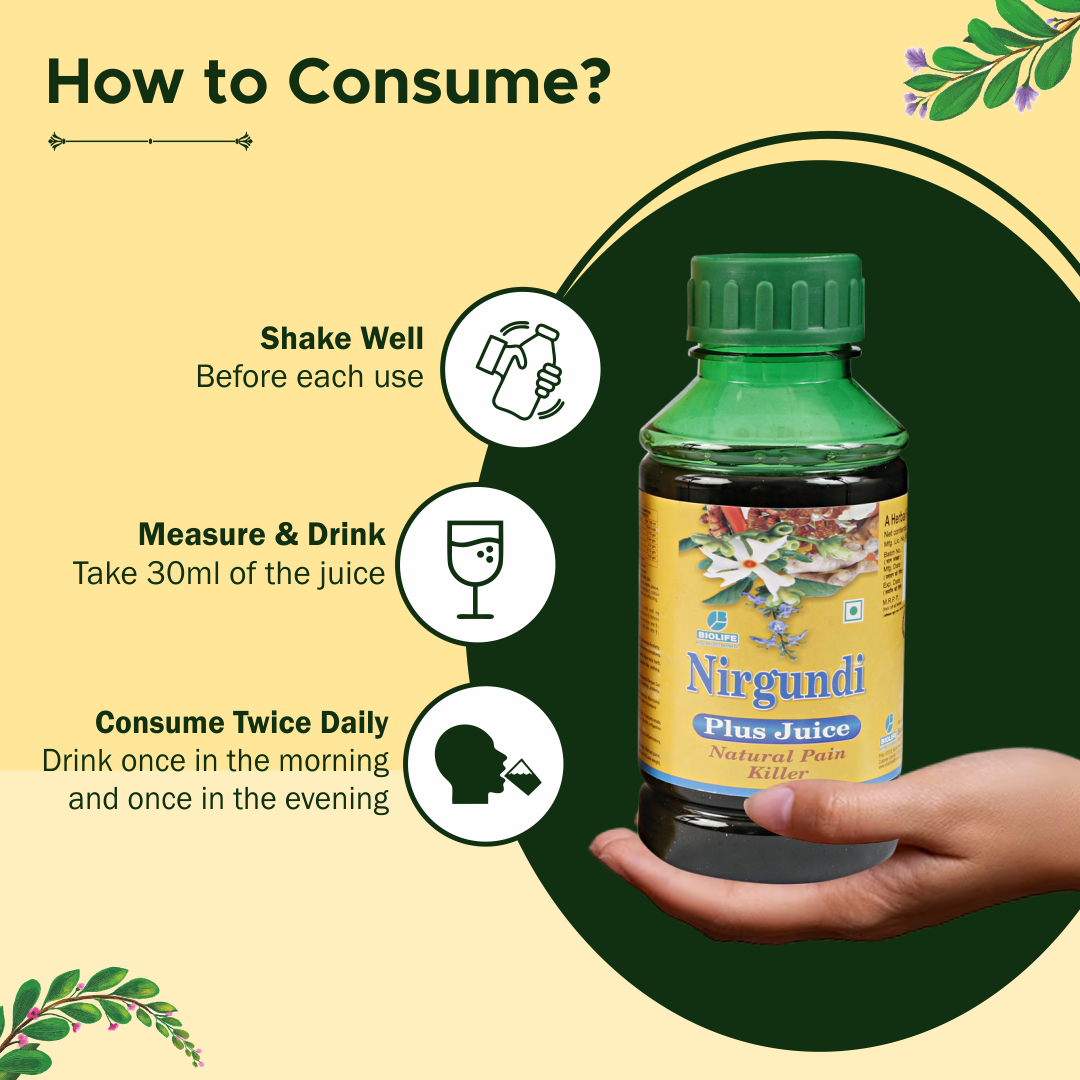 NIRGUNDI PLUS JUICE 500ML