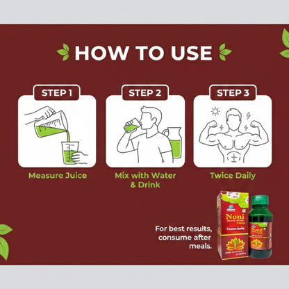 NONI JUICE |  Improves digestion, memory & immunity 500ML