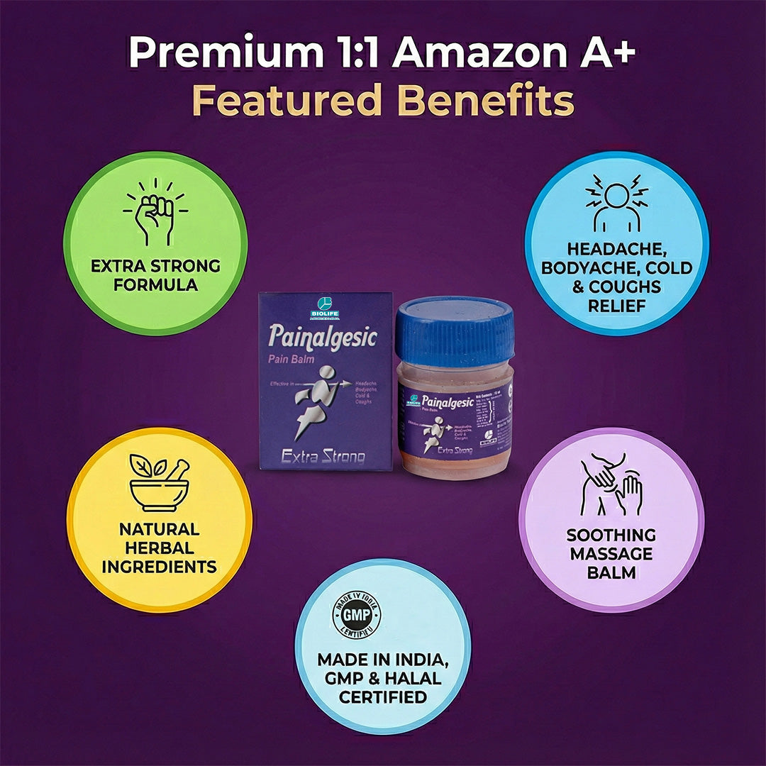 PAINALGESIC BALM |  Relief muscular aches and pain 10GM