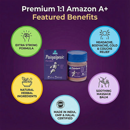 PAINALGESIC BALM |  Relief muscular aches and pain 10GM