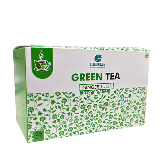 GREEN TEA (GINGER TULSI) 25 Bags