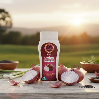 RED ONION SHAMPOO | Reduce hair fall and strengthen hair 100ML