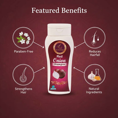 RED ONION SHAMPOO | Reduce hair fall and strengthen hair 100ML